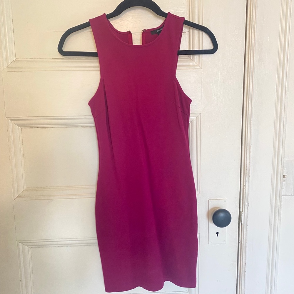Burgundy Dress